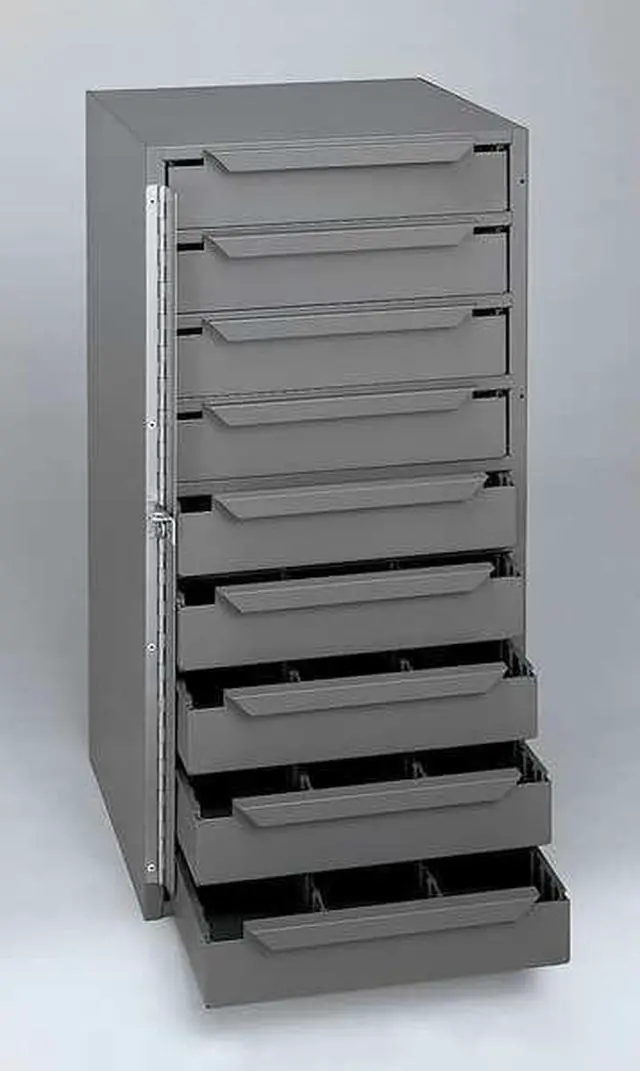 Alt view image 5 of 7 - DURHAM MFG 611-95 Storage Cabinet, 24 1/2 in H, 12 5/8 in W, 12 1/8 in D, 9