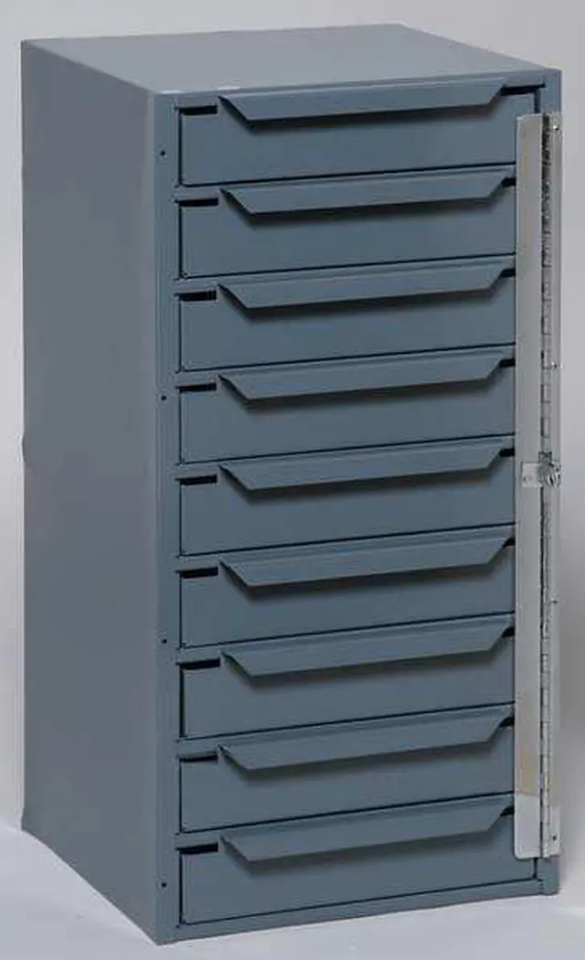 Alt view image 4 of 7 - DURHAM MFG 611-95 Storage Cabinet, 24 1/2 in H, 12 5/8 in W, 12 1/8 in D, 9