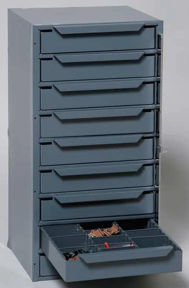 Alt view image 7 of 7 - DURHAM MFG 611-95 Storage Cabinet, 24 1/2 in H, 12 5/8 in W, 12 1/8 in D, 9