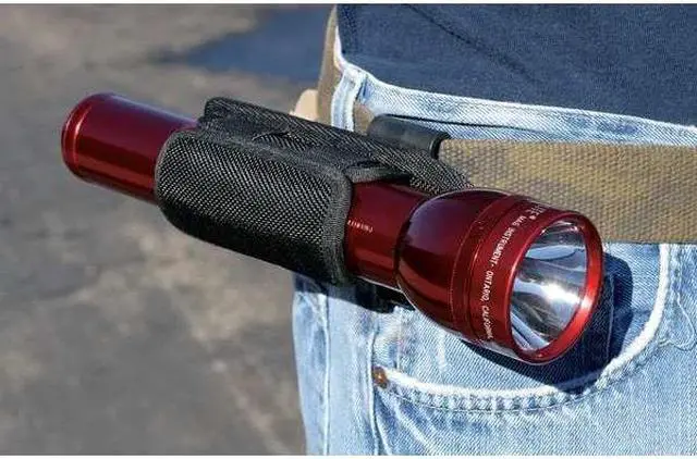 Alt view image 14 of 15 - NITE IZE LHS-03 Holster,Nylon,For AA,L123,C And D Cell