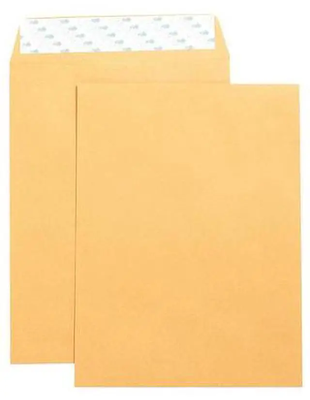 Alt view image 3 of 6 - Business Source Catalog Envelopes Self Seal Plain 9"x12" 250/BX Kraft 42120