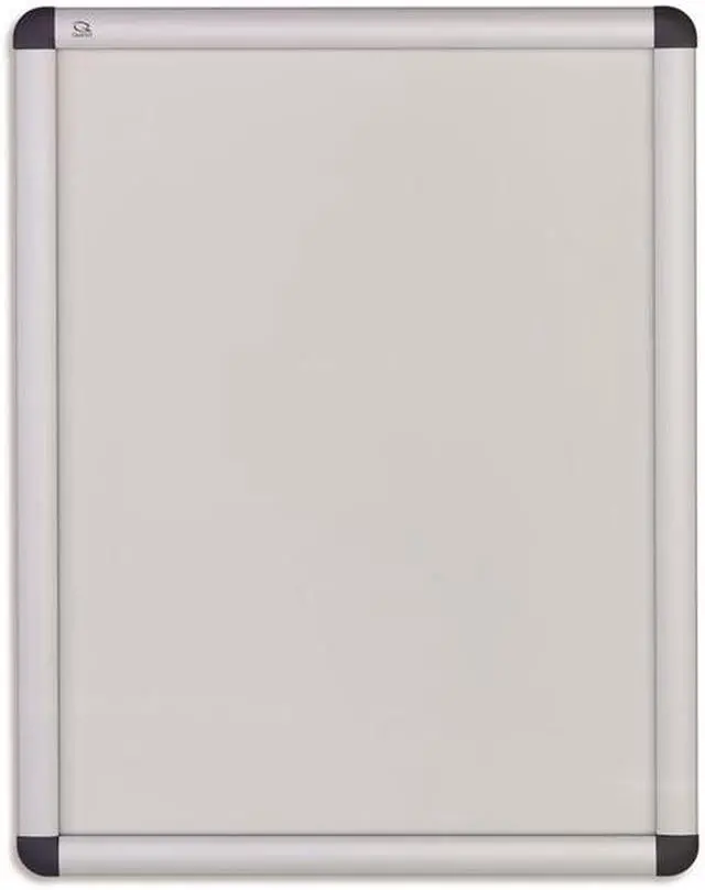 Alt view image 5 of 13 - QUARTET CF32 Sign Holder,Wall,24x36,Alum,Silver
