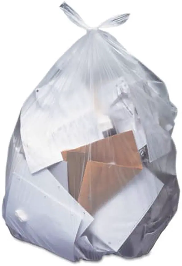 Alt view image 3 of 5 - Heritage Low-Density Can Liners 12-16 gal 0.35 mil 24 x 32 Clear 500/Carton