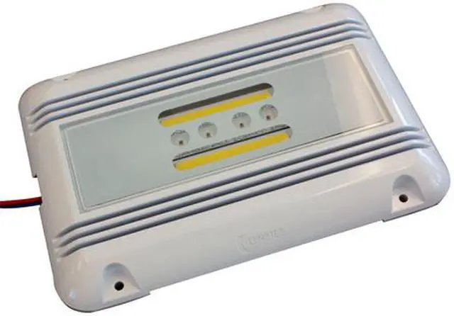 Alt view image 3 of 9 - Lunasea LED Engine Room Utility Light - 16W - 3,200 Lumen Output, Ignition Proof, 10-40 VDC, 4000K Natural White LEDs