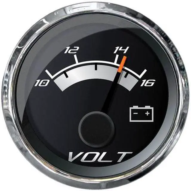 Alt view image 4 of 4 - FARIA PLATINUM 2 VOLTMETER (10-16 VDC)