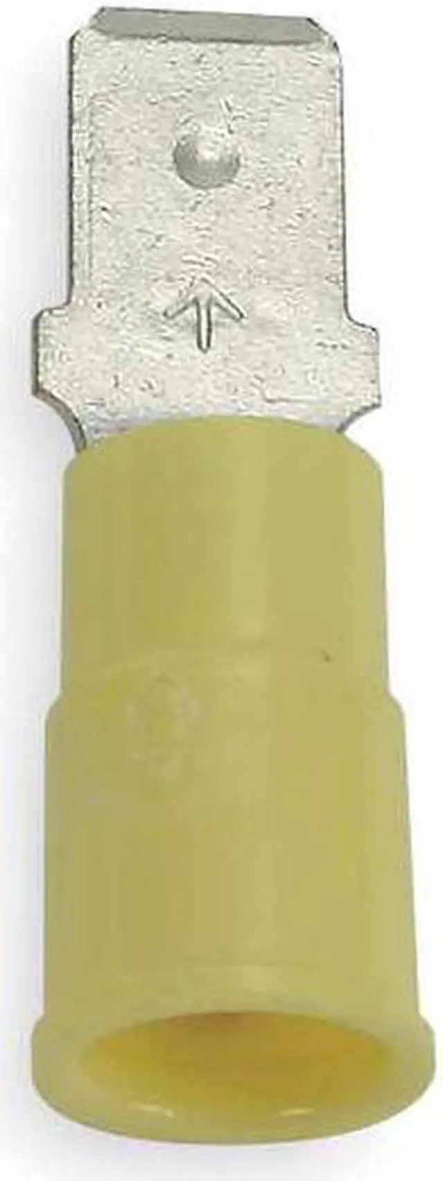 Alt view image 3 of 3 - 3M MNU10-250DMIX Scotchlok Male Disconnect, Yellow, 12-10AWG, PK50