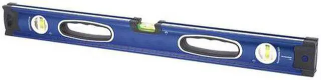 Main image of WESTWARD 32ZU57 I-Beam Level,Aluminum,Bubble,Anodized