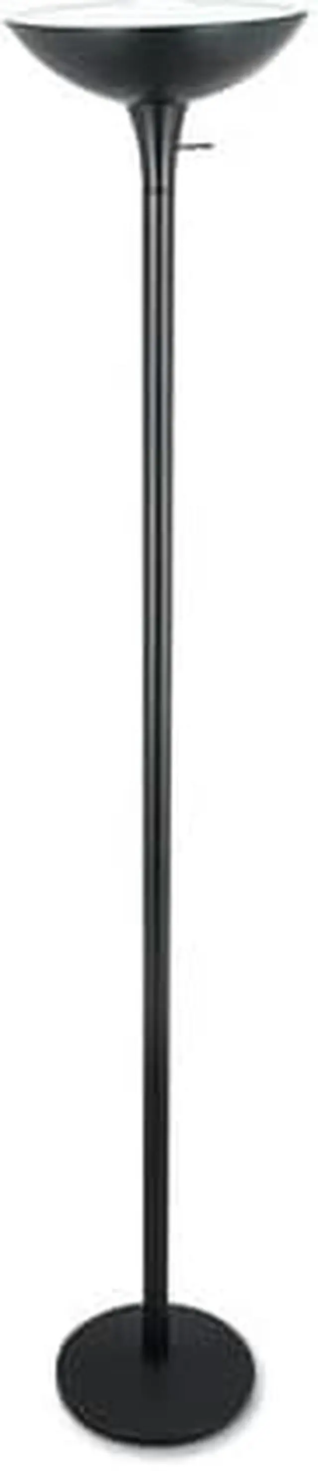 Alt view image 6 of 10 - Torchier Floor Lamp, 72"H, Black