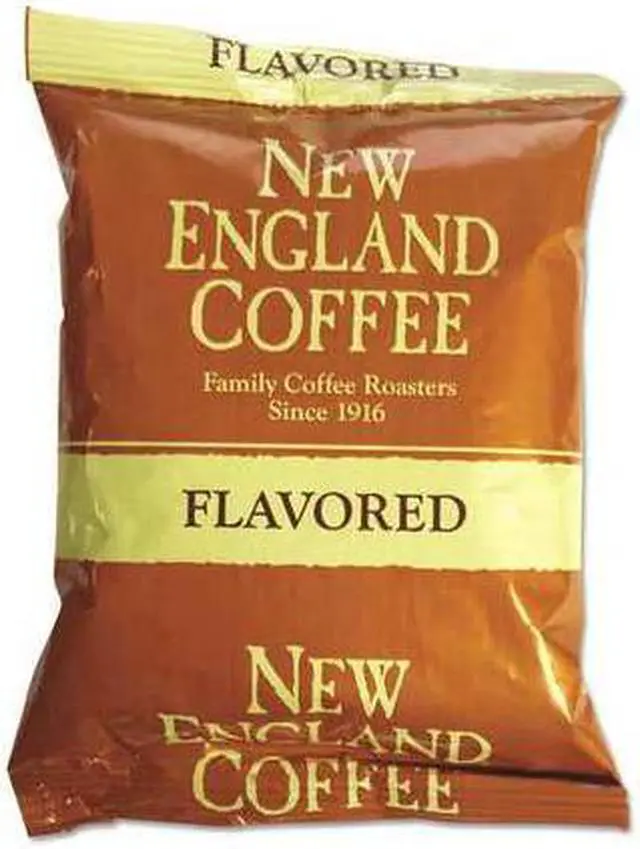 Alt view image 2 of 4 - NEW ENGLAND COFFEE 026530 Coffee Packs,Hazelnut Creme,PK24