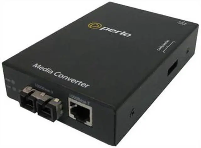 Main image of Perle S-1000-M2SC05 Gigabit Ethernet Stand-Alone Media Converter