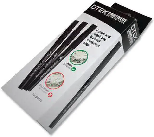 Alt view image 5 of 5 - DTEK Counterfeit Detector Pens U.S. Currency 3/Pack 560191