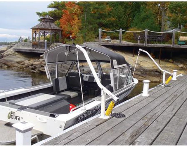 Alt view image 10 of 10 - Dock Edge Wake Watchers Mooring System