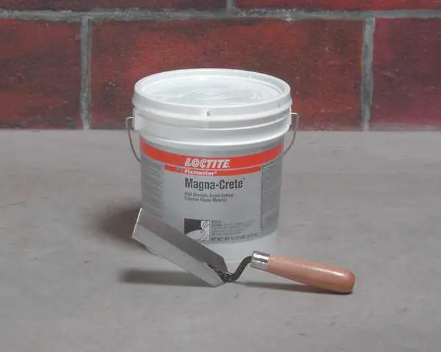 Alt view image 3 of 3 - LOCTITE 235572 Two-Part Concrete Repair Compound, Pail, Gray, PC 9410