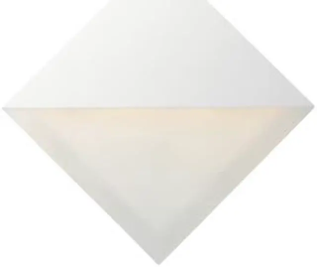 Main image of ET2 E41284-WT Alumilux Sconce 1-Light 8" Wide White Wall Sconce