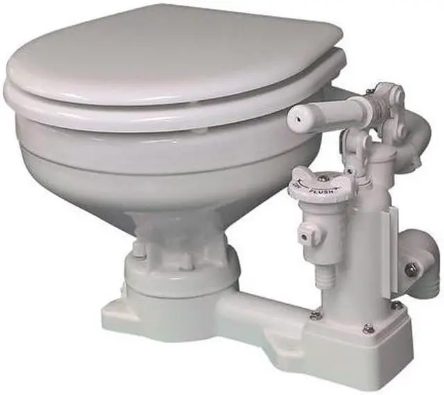 Alt view image 4 of 7 - RARITAN ENGINEERING RARITAN PH SUPERFLUSH TOILET WITH SOFT-CLOSE LID P101