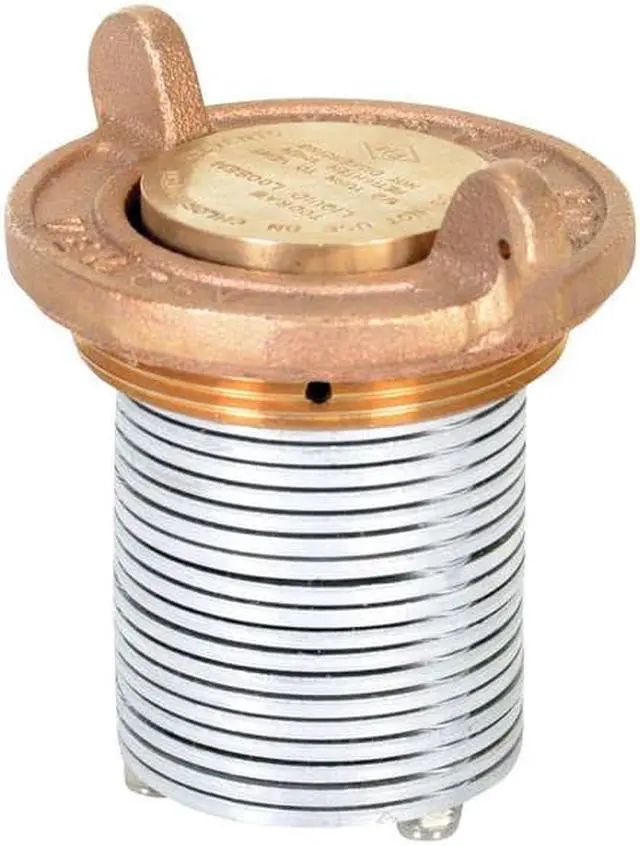 Alt view image 3 of 5 - VESTIL VENT-V Drum Safety Vent,Vertical,2 In Threads