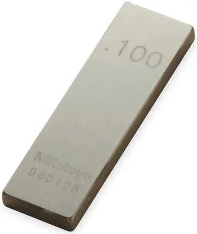 Main image of Mitutoyo Gage Block,Rectangular,0.10 In,ASME 0  611191-531