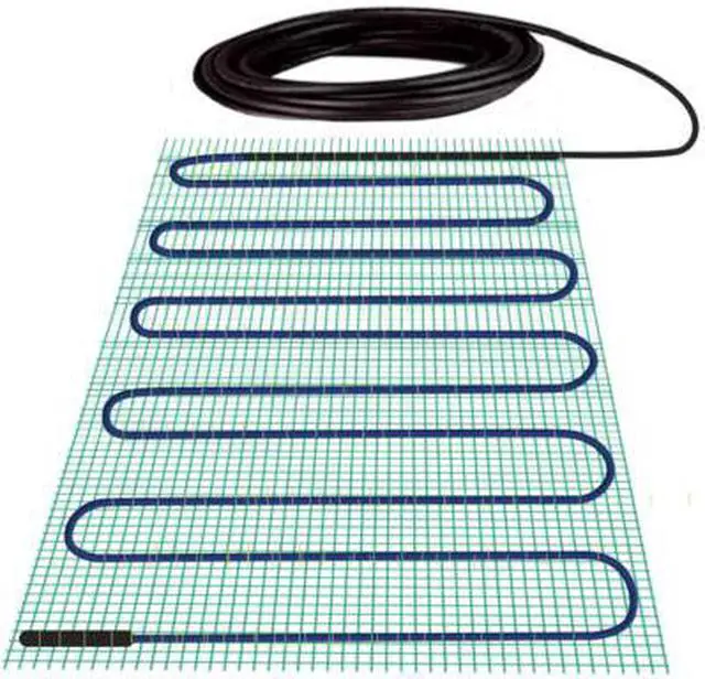 Alt view image 4 of 4 - WarmlyYours TRT120-1.3x2.7 Tempzone Bench Shower Mat - 3.6 sq.ft.
