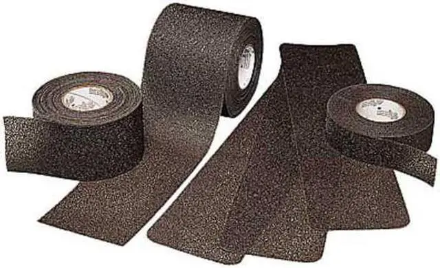 Alt view image 5 of 5 - 3M 370-6X60 Anti-Slip Tape Synthetic Rubber Proprietary Grit Size, Gray, 6" W x