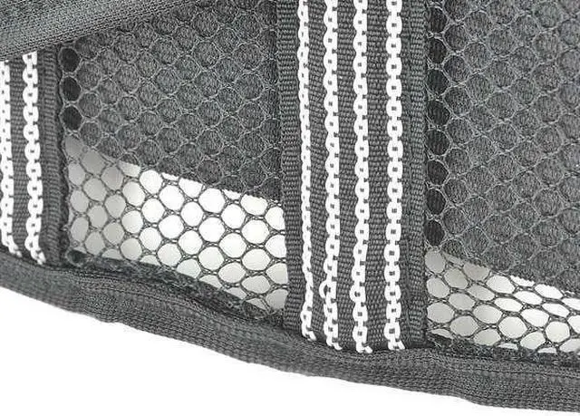 Alt view image 4 of 4 - Ok-1 Back Support,Open Mesh, Black,S HAWA OK-250S-S