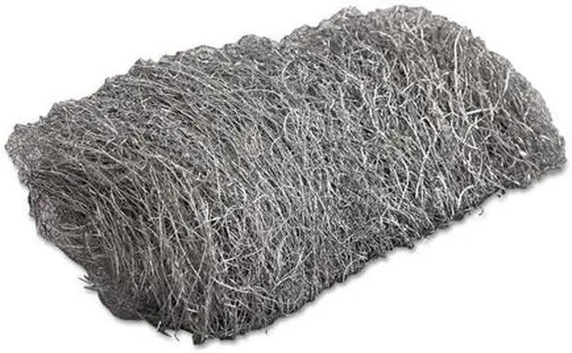 Alt view image 2 of 6 - Gmt Industrial-Quality Steel Wool Hand Pad #3 Medium 16/Pack 192/Carton 117006