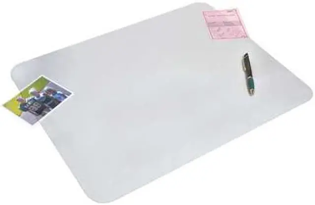 Alt view image 4 of 9 - Artistic KrystalView Desk Pad with Microban 22 x 17 Clear 6070MS