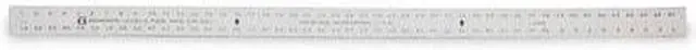 Alt view image 2 of 2 - JOHNSON J60 Aluminum Straight Edge,60 In,Graduated