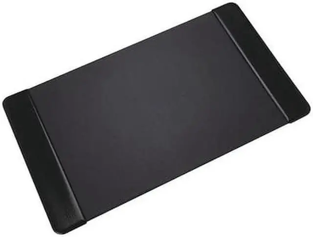 Alt view image 4 of 9 - Artistic Executive Desk Pad with Leather-Like Side Panels 36 x 20 Black 413861