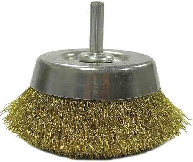 Alt view image 2 of 2 - WEILER 93812 Crimped Wire Cup Wire Brush, 2-3/4", 1/4"