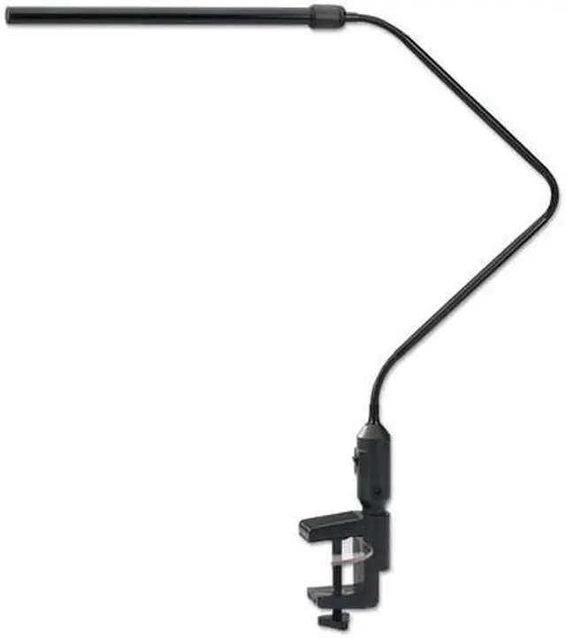 Alt view image 6 of 12 - Alera LED Desk Lamp With Interchangeable Base/Clamp 5.13"wx21.75"dx21.75"h Blk