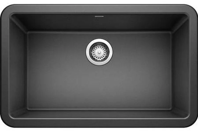 Blanco Ikon Undermount Granite Kitchen Sink 401732 Anthracite - Newegg.com
