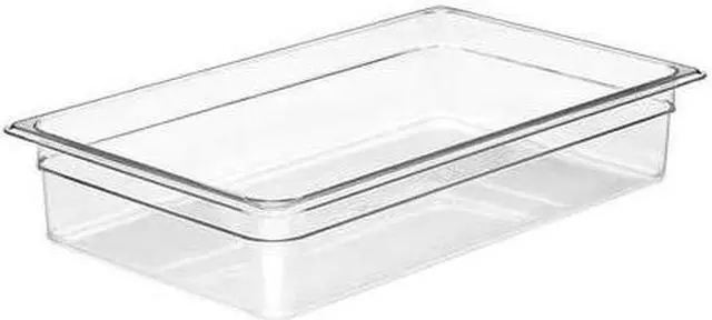 Alt view image 2 of 6 - Cambro 20-7/8" x 12-3/4" x 4" 13.7 Qt. Polycarbonate Food Pan CA14CW135