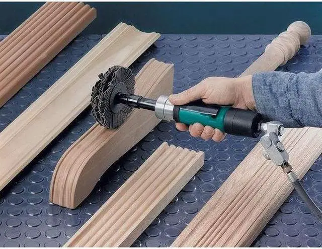 Alt view image 2 of 6 - DYNABRADE 52050 Pneumatic Finishing Tool,0.4 HP