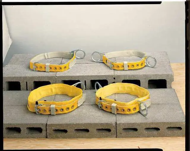 Alt view image 6 of 6 - HONEYWELL MILLER 3NA/XXLBK Body Belt, 1 D-Rings, Back Location, Stainless