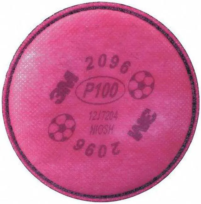 Main image of Filter, Bayonet, P100, Nuisance Level AG, Magenta, 2 PK, NIOSH