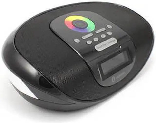Alt view image 3 of 5 - IMICRO BT009-BLACK BT009 Radio Clock Bluetooth Speaker w Calendar Display  and  Touch Sensor (Black)