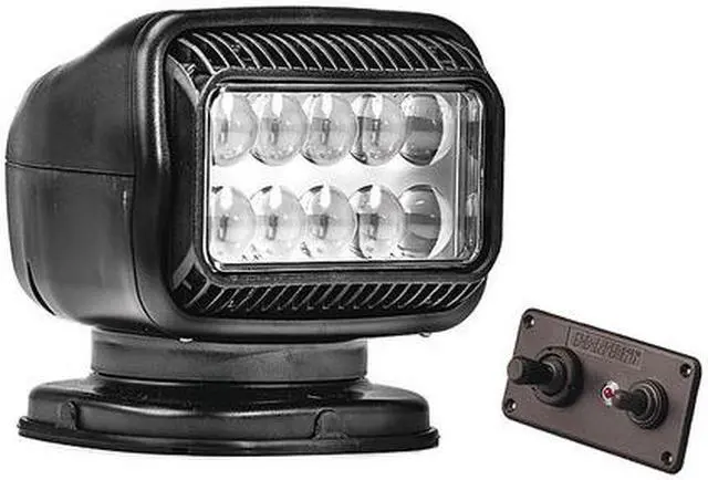 Alt view image 2 of 3 - Golight Radioray GT Series Permanent Mount - Black LED - Hard Wired Dash Mount Remote
