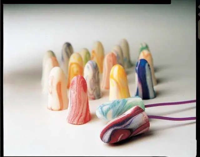Alt view image 10 of 13 - SparkPlugs Single-Use Earplugs, Cordless, 33NRR, Random Color Patterns