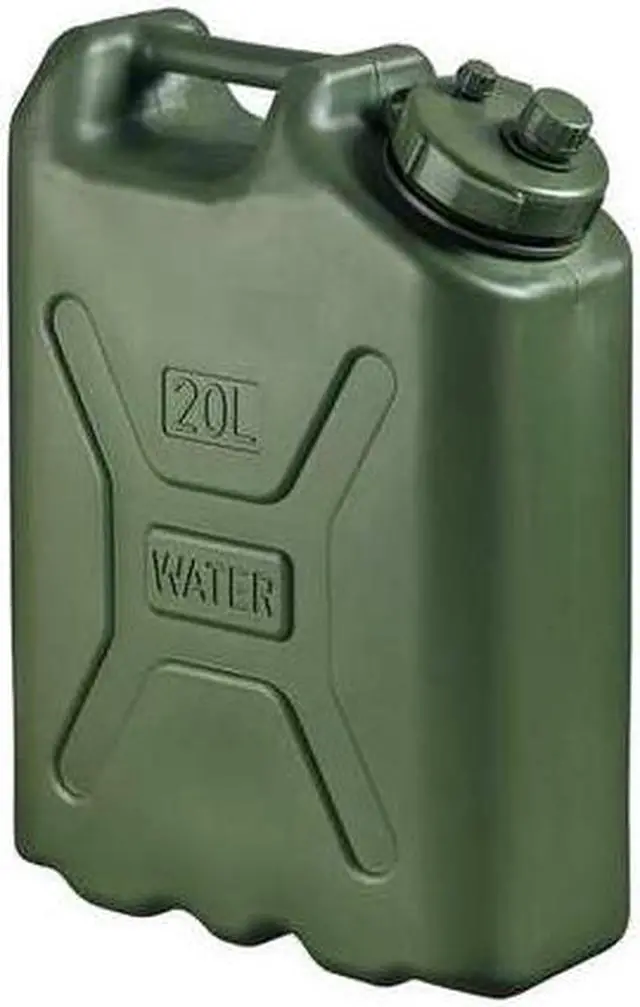 Alt view image 2 of 9 - Scepter BPA Durable 5 Gallon 20 Liter Portable Water Storage Container, Green