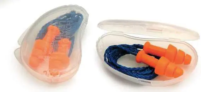 Alt view image 6 of 9 - Smartfit Reusable Earplugs, Tpe, Orange, Corded, Hearpack