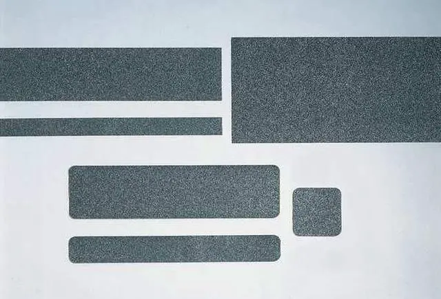 Alt view image 7 of 7 - CONDOR GRAN13519 Anti-Slip Tape Grit Mineral 80 Grit Size, Black, 6" W x 30 ft.