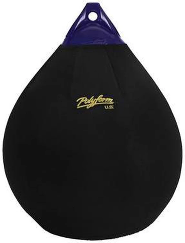 Alt view image 4 of 6 - POLYFORM FENDER COVER BLACK FOR A-2 BALL STYLE 15"X20" DIA
