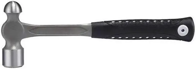 Alt view image 4 of 4 - WESTWARD 6DWL9 32 oz. Ball Peen Hammer, 14-1/2" Steel Handle
