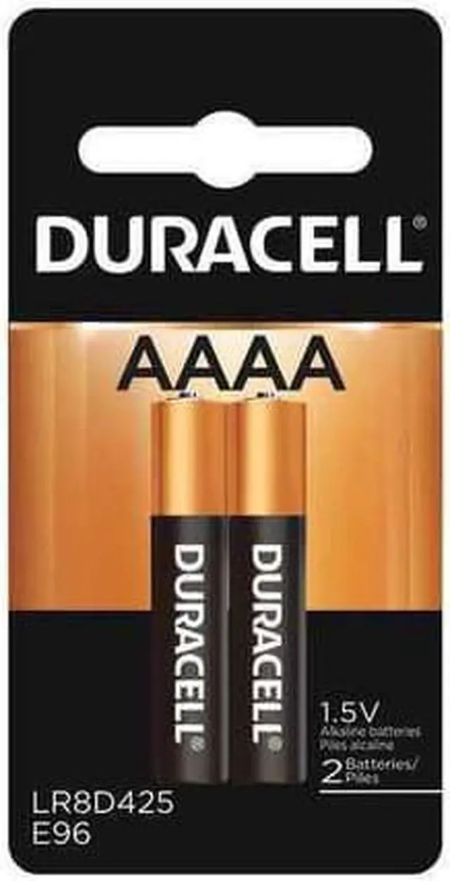 Alt view image 12 of 20 - Duracell Specialty Alkaline Aaaa Batteries, 1.5 V, 2/Pack MX2500B2PK