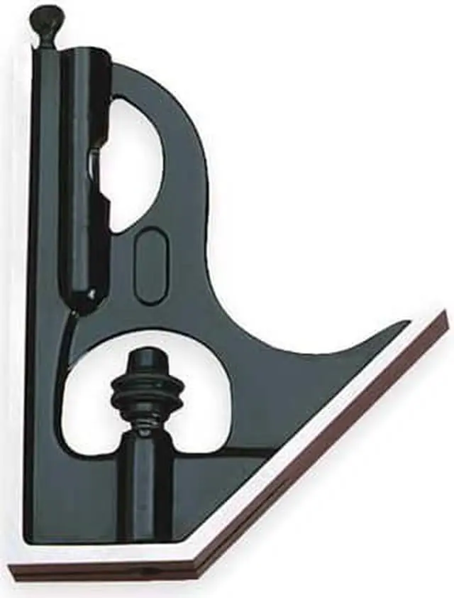 Alt view image 3 of 4 - STARRETT H11-1224 Square Head,Cast Iron,Wrinkle Finish