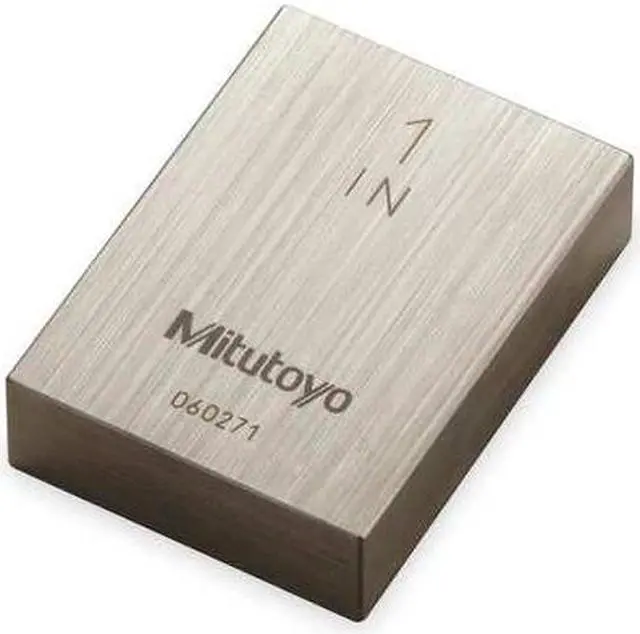 Main image of MITUTOYO 611201-531 Gage Block,Rectangular,1.00 In,ASME 0
