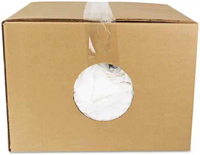 Alt view image 14 of 19 - Hospital Specialty T-Shirt Rags Bleached White 25 Pounds/Bag 45525