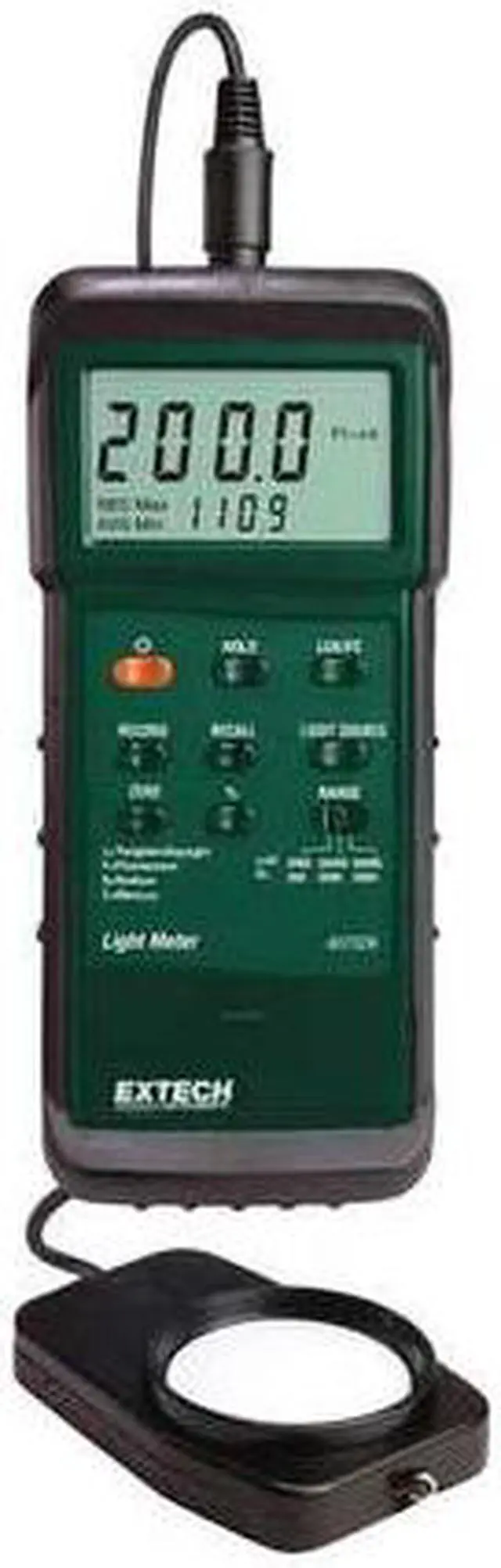Alt view image 3 of 6 - EXTECH 407026 Heavy Duty Light Meter