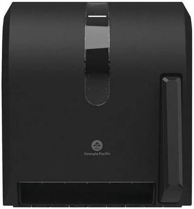 Alt view image 5 of 11 - GEORGIA-PACIFIC 54338A Vista® 14-1/4"H x 12-3/4"W, Push Lever Dispenser, Smoke