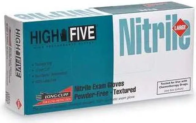 Alt view image 5 of 8 - ANSELL N893 Microflex Disposable Nitrile Gloves, Exam Grade, Fully Textured,